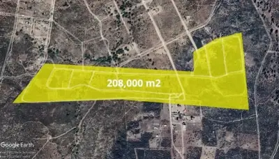 Terreno de 208,000m2 en Venta ubicado en Santa Verónica.
