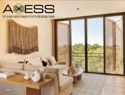 Departamento en venta en Playa del Carmen con vista al golf