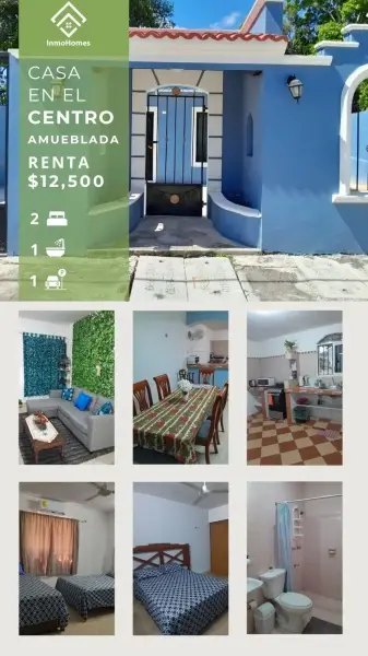 Casa en renta en Mérida
