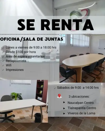 ESPACIOS DE TRABAJO DISPONIBLES AL INSTANTE