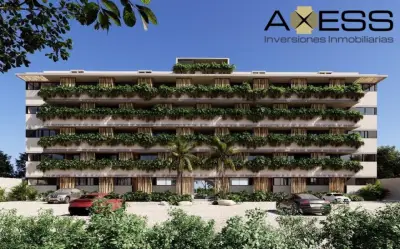Departamento en venta en Cancún con terraza, 2 recámaras