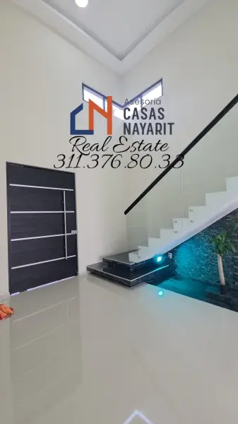 ¡Listo para estrenar casa en Xalisco, con espacios amplios 
