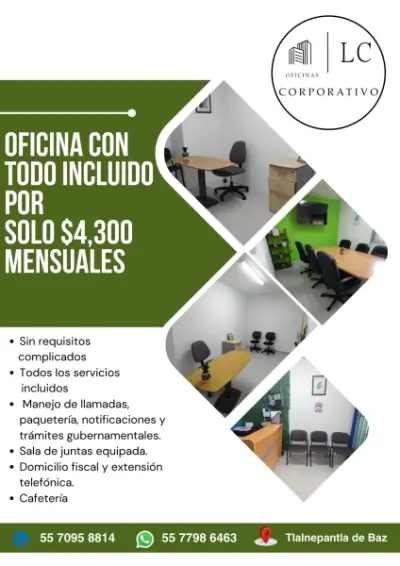 OFICINA CÓMODA Y FUNCIONAL