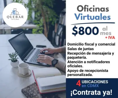 Oficinas Virtuales en CDMX: Proyecta Profesionalismo