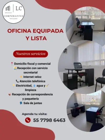 OFICINA EJECUTIVA CON TODO RESUELTO
