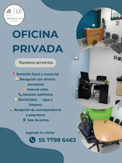 OFICINA PRIVADA QUE IMPULSA TU NEGOCIO