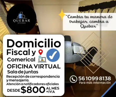Oficinas virtuales y salas de juntas a tu alcance
