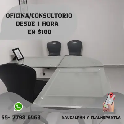 OFICINA EJECUTIVA CON TODO INCLUIDO POR $100