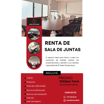 Sala de Juntas  en Prmoción este  Septiembre
