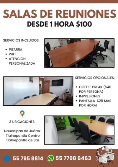 OFICINA LISTA PARA USAR POR SOLO $100