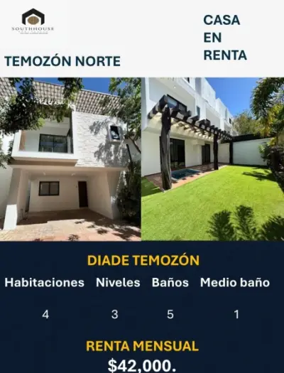 Casa en renta en Mérida