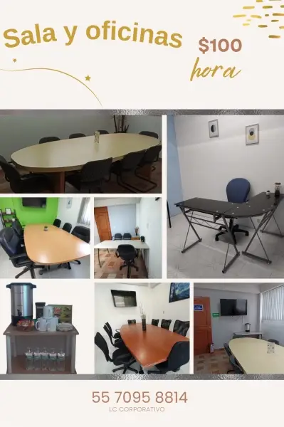 ESPACIOS EJECUTIVOS DISPONIBLES DESDE $100