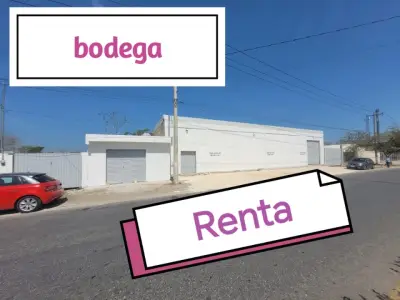 RENTA DE BODEGA EN LA COL. LEONA VICARIO KANASIN