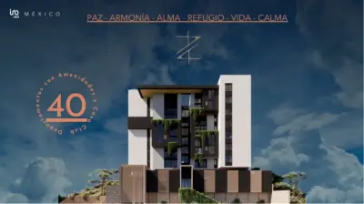 ZAIA Exclusiva torre de departamentos y plusvalía asegurada