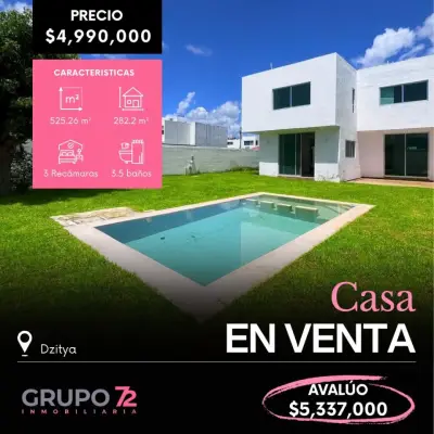 VENTA DE CASA EN DZITYA MERIDA 