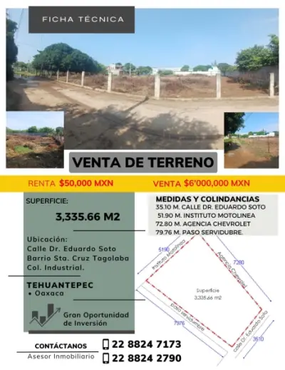 VENTA DE TERRENO GRANDISIMA OPORTUNIDAD