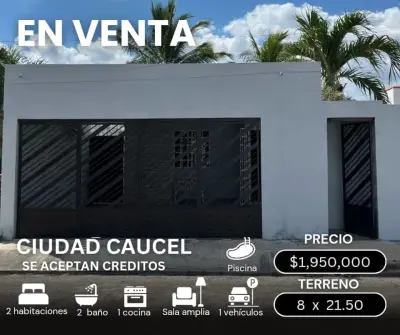 VENTA DE CASA EN CAUCEL MERIDA YUCATAN 