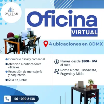 Impulsa tu negocio con una oficina virtual profesional