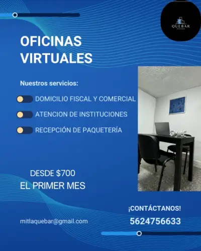 TU OFICINA VIRTUAL IDEAL EN QUEBAR