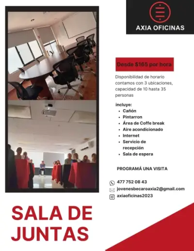 Sala de juntas inspiradoraaa.