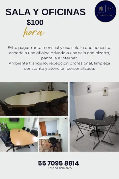 OFICINAS Y SALAS PROFESIONALES A SU ALCANCE