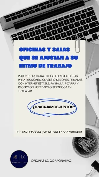 EL LUGAR PERFECTO PARA PRESENTAR, ENSEÑAR O NEGOCIAR