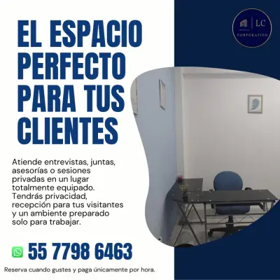 OFICINAS PRIVADAS PARA ATENDER CON PROFESIONALISMO