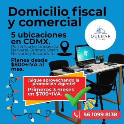 Oficinas Virtuales Quebar Profesionalismo y presencia