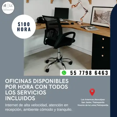 OFICINA Y SALA PARA DAR MEJOR IMAGEN