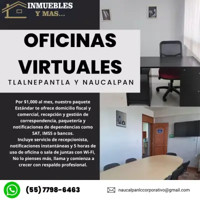 LA MANERA MÁS PRÁCTICA DE CONTAR CON UNA OFICINA SIN PAGAR R