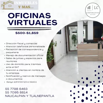 OFICINA VIRTUAL PARA NEGOCIOS QUE BUSCAN ORGANIZACIÓN Y PRES