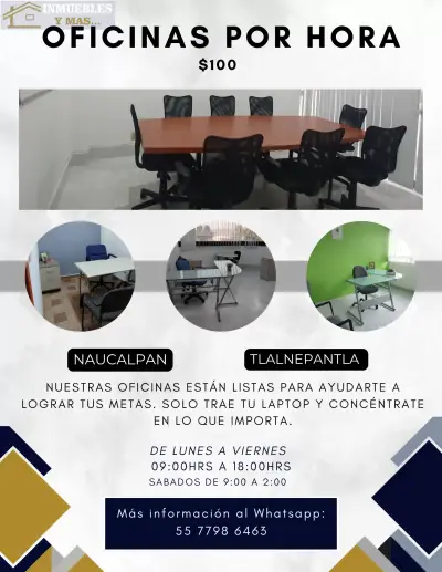 OFICINA Y SALA PARA CLIENTES Y REUNIONES