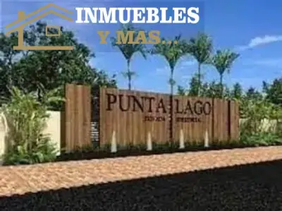 VENTA DE TERRENO EN PUNTA LAGO FRENTE A LA ISLA CABO NORTE M