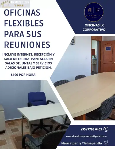 OFICINA Y SALA PARA REUNIONES EFECTIVAS