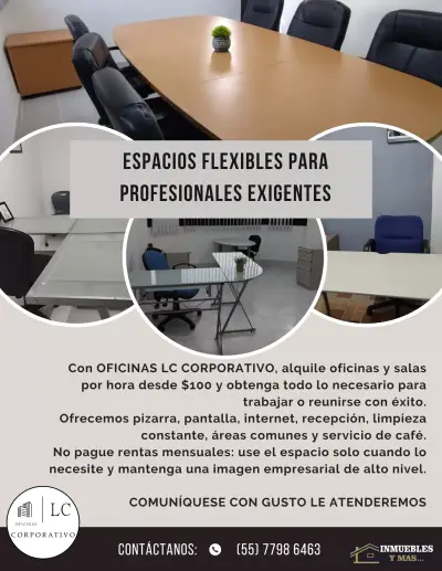 OFICINA Y SALA PARA ATENDER CLIENTES