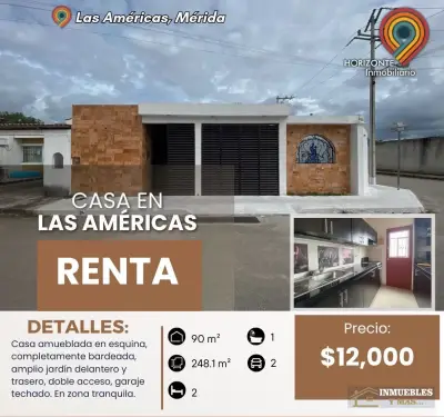 Casa en renta en Mérida