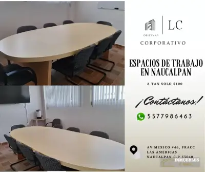OFICINA Y SALA PARA TRABAJO Y REUNIONES