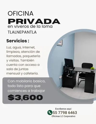 OFICINA FÍSICA CON IMAGEN CORPORATIVA