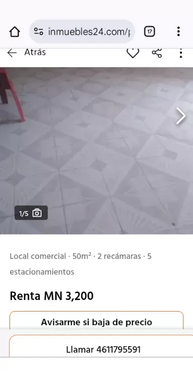 Casa en renta en Celaya