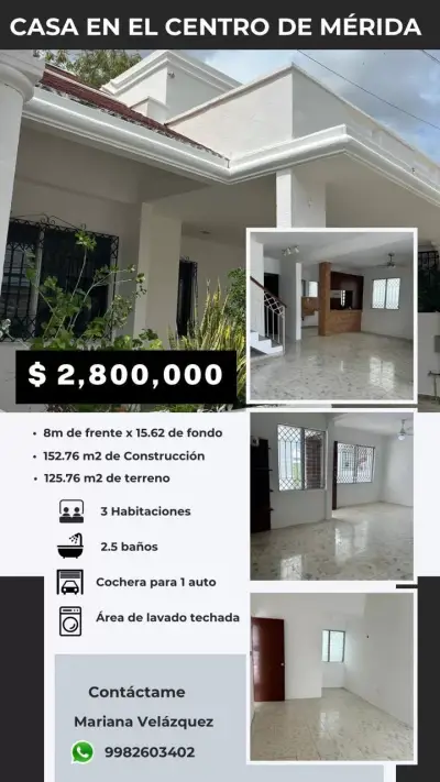Casa en venta en Mérida