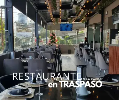 HERMOSO RESTAURANTE EN TRASPASO EN LA CACHO