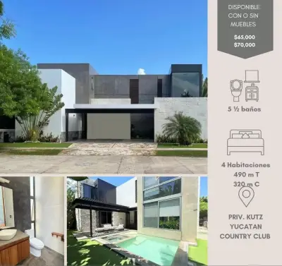 Casa en renta en Mérida