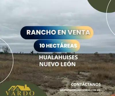 TERRENO EN VENTA - HUALAHUISES, N.L
