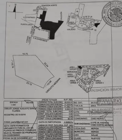 Terreno en venta en Mérida