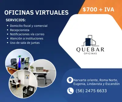 Contrata tu oficina virtual