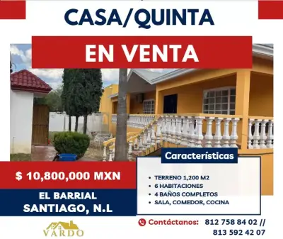 Casa quinta el barrial