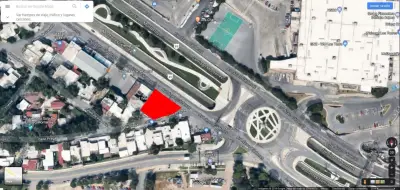 Terreno sobre avenida Lázaro Cárdenas en esquina