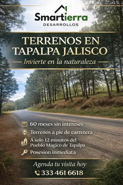 Terrenos en Tapalpa Jalisco mèxico