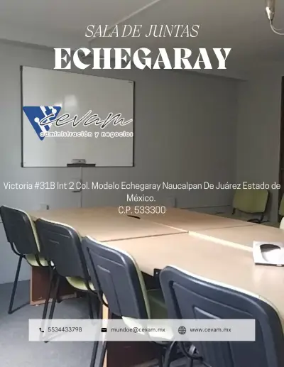 La sala de juntas que tu prestigio merece