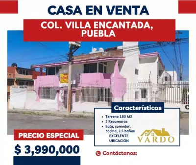Casa en venta - fracc. Villa encantada